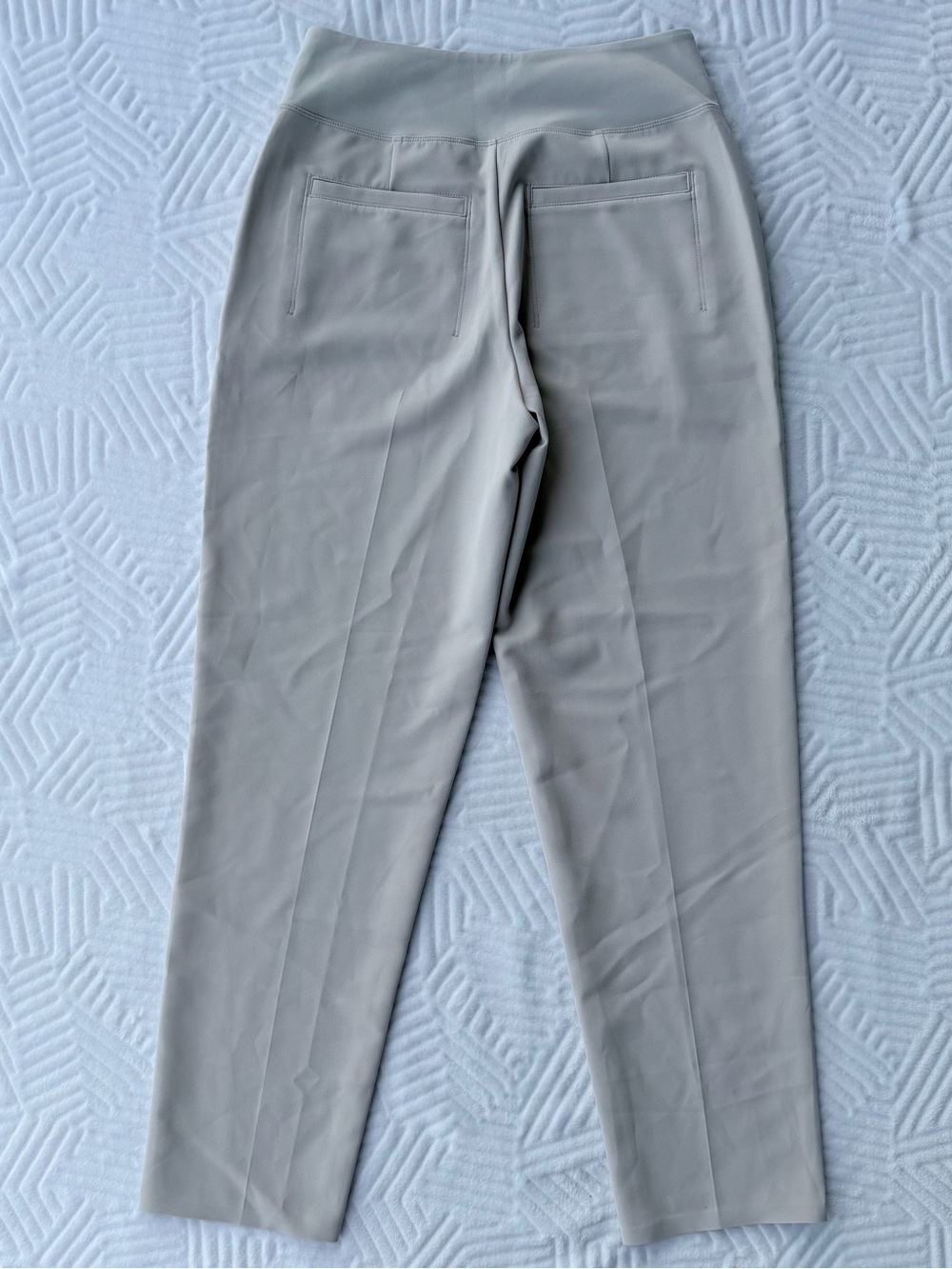 NWT Athleta Endless High Rise Straight Leg Pant - Beige Size 0 - Picture 10 of 12